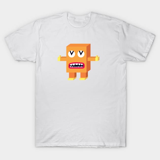 Orange Box T-Shirt by now83